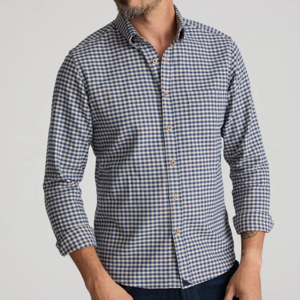 Untuckit Men’s Performance Slim Fit Button Down - image 1